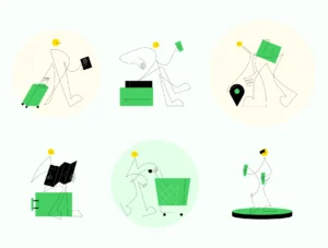 People Illustrations Art Set