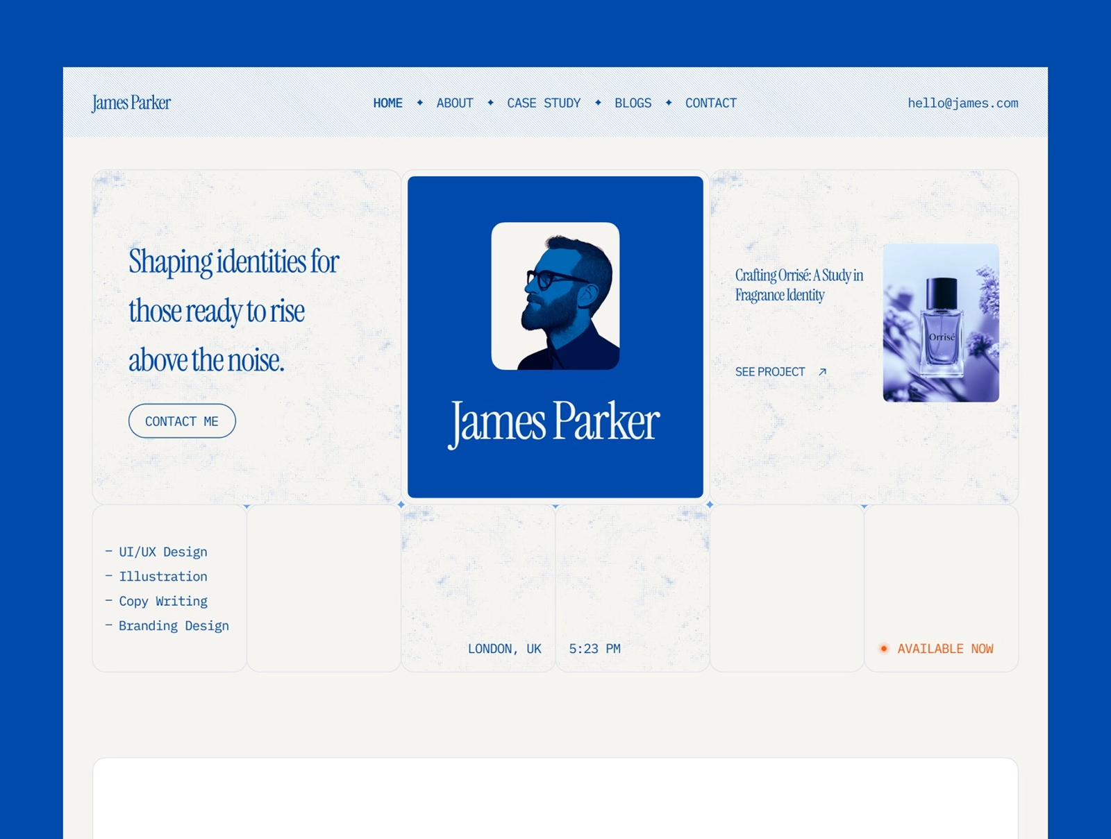 Personal Portfolio Framer Template