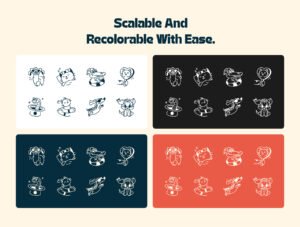 Pet Doodle Icons