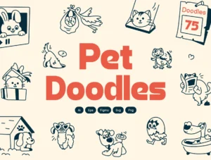 Pet Doodle Icons