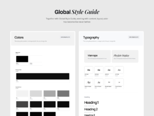 Photography Portfolio Website Design