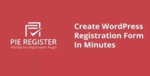 Pie Register Premium – WordPress Registration Plugin 3.8.3.8 – User Registration Builder