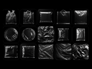 Plastic Wrap Overlay Textures