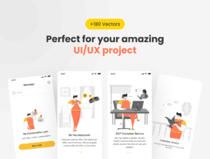 Premium UI Illustration Pack - Darno Guy