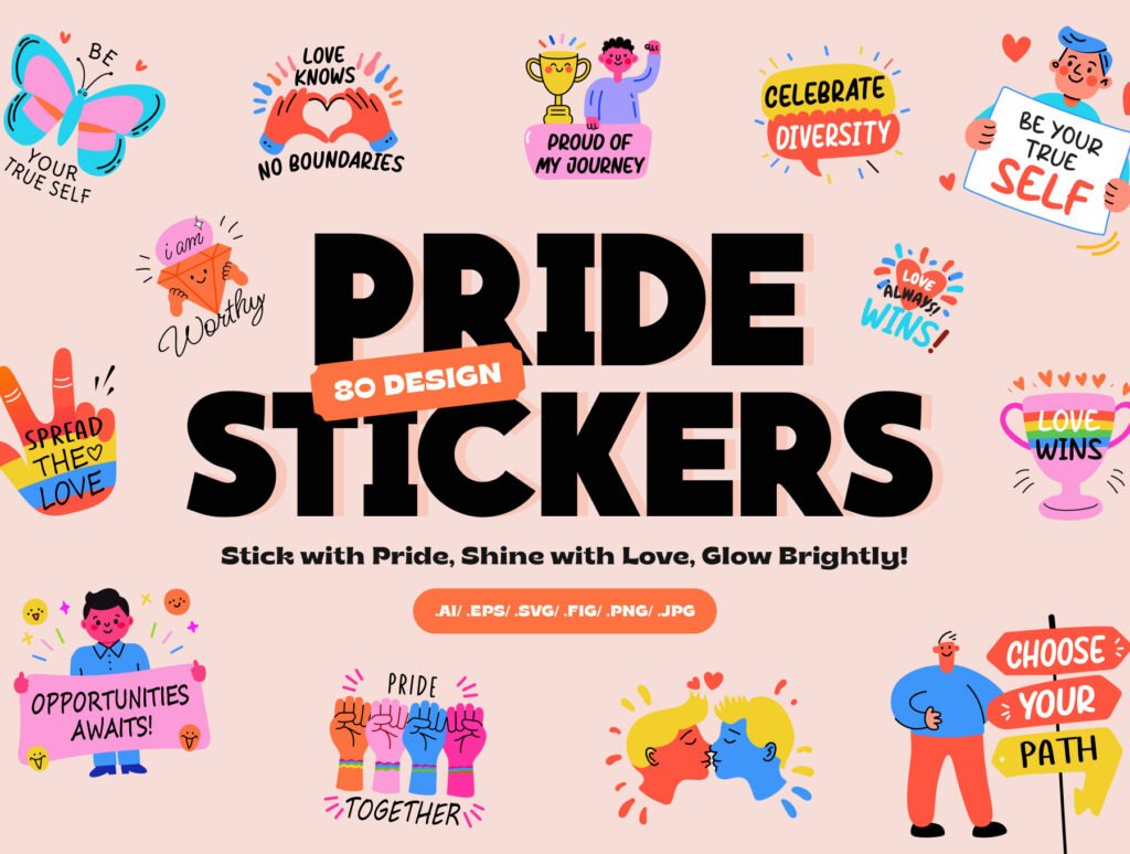 Pride Stickers Collection
