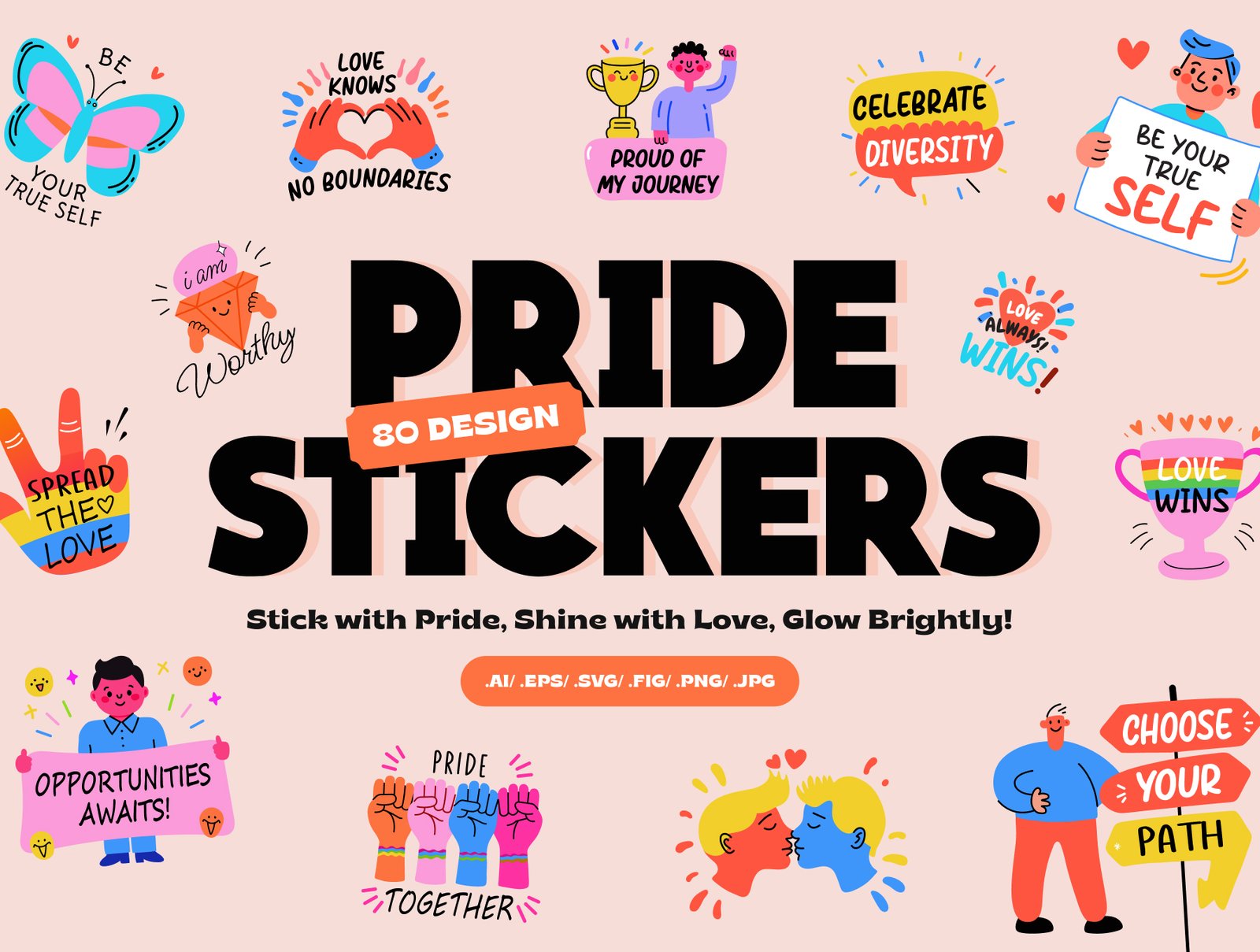 Pride Stickers Collection