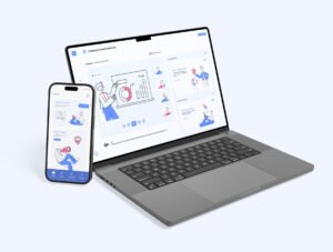 Professional Growth Illustration Set