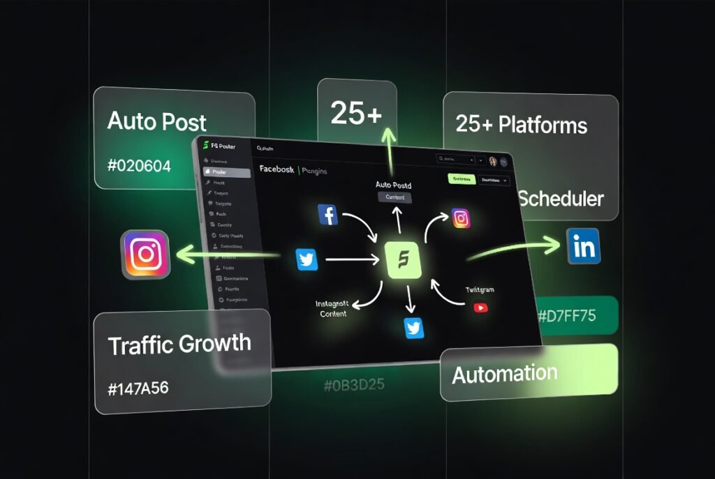 FS Poster WordPress Social Auto Poster Plugin – Scheduler & Automation Tool