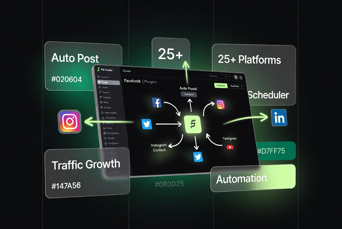 FS Poster WordPress Social Auto Poster Plugin – Scheduler & Automation Tool