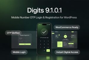 Digits 9.1.0.1 – WordPress Mobile Number OTP Login & Registration Plugin