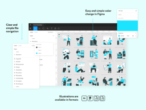 Qutex Hosting Illustrations