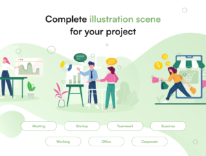 Qwerjo - Start Up Illustartion Kit