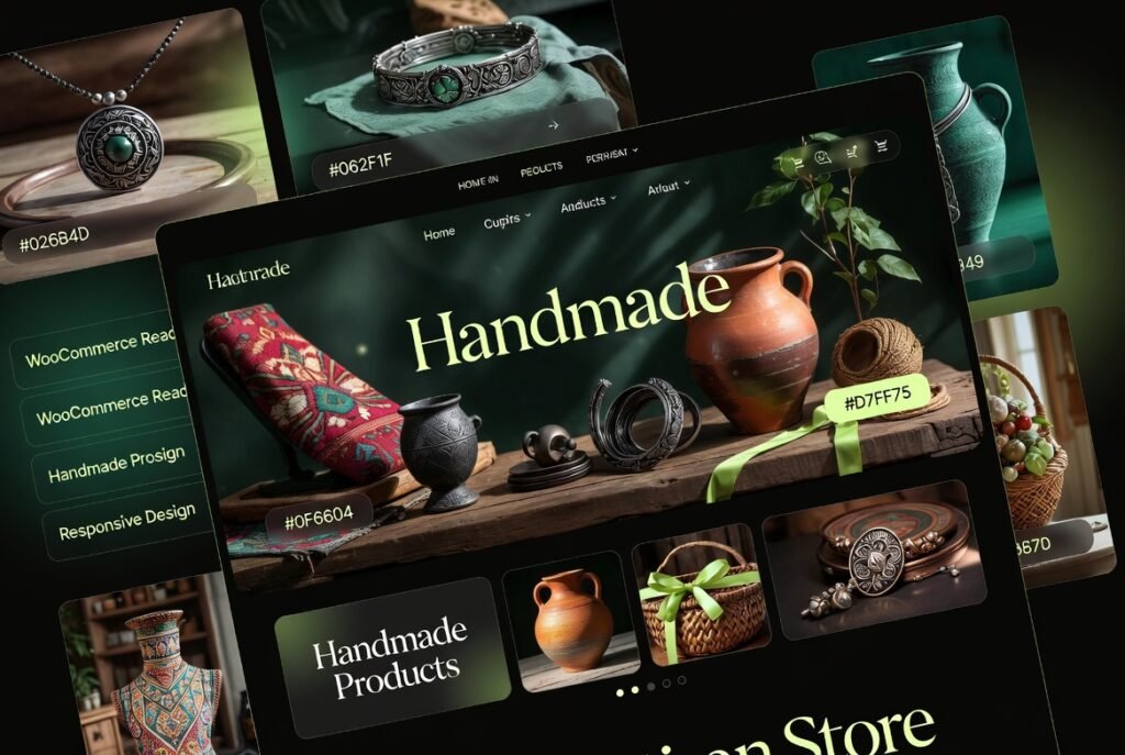 Handmade Shop WooCommerce WordPress Theme 8.2 – Artisan, Crafts & Gift Stores
