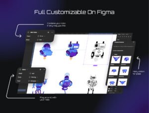 ROBO - Futuristic Illustration Library