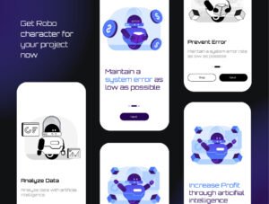ROBO - Futuristic Illustration Library