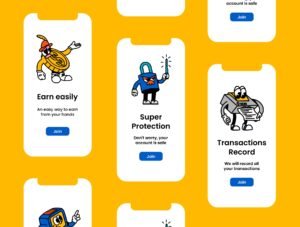Retro Dudes Illustrations