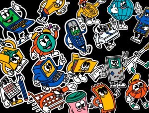 Retro Dudes Illustrations