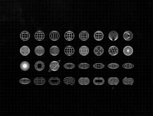 Retro-Futuristic Shapes Collection