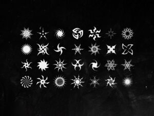 Retro-Futuristic Shapes Collection
