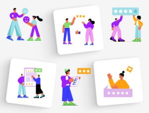 Reviews and Feedback Illustration Art