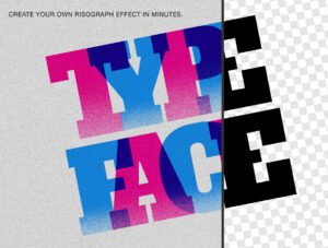 Risograph - Photoshop Effect