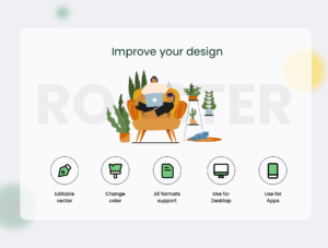 Roaster - Healthy Life Illustration