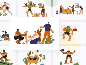Roaster - Healthy Life Illustration