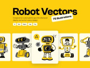 Robot Vector Collection