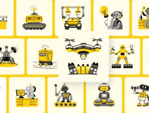 Robot Vector Collection
