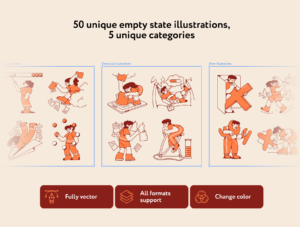 Rodfy Empty State Illustrations
