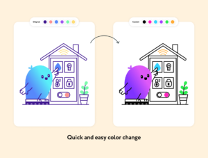 Ronky Future Services Illustrations