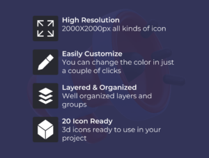 SALE 3D Icon Pack