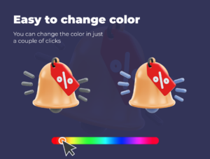 SALE 3D Icon Pack