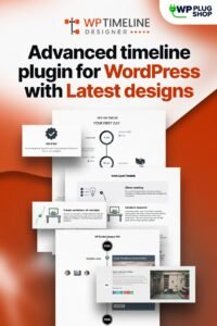 WP Timeline Designer Pro – Advanced WordPress Timeline Builder Plugin (Vertical & Horizontal Layouts)