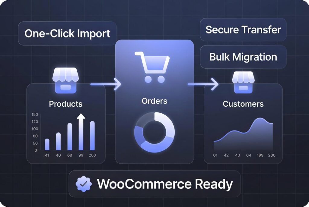 S2W – Import Shopify to WooCommerce Migration Plugin (Products, Orders & Customers)