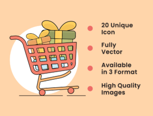 Sale 2D Icon Illustration Set Vol 3