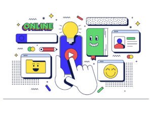 Set of 10 Modern Flat Line Design Concepts