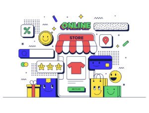 Set of 10 Modern Flat Line Design Concepts