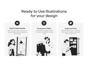 Shopping Illustration Art
