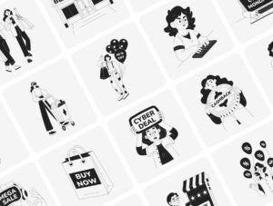 Shopping Illustration Art