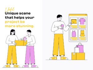 Shopping Illustration Pack
