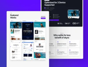 Skyris — Premium Design Agency Template