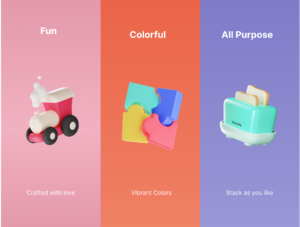 Slicky 3D Illustrations