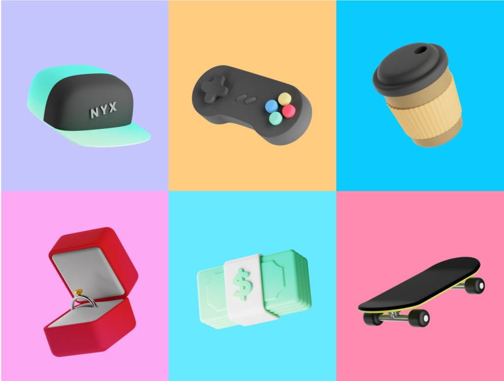 Slicky 3D Illustrations