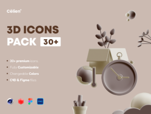 Smooth 3D icons pack !