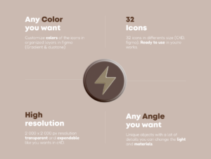 Smooth 3D icons pack !