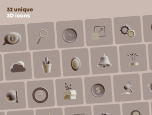 Smooth 3D icons pack !