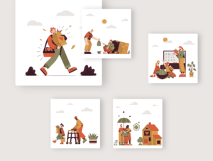 Social Work Illustration Pack
