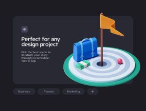 Sokbusy - Isometric Illustration
