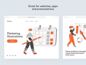Solerty Marketing Illustrations